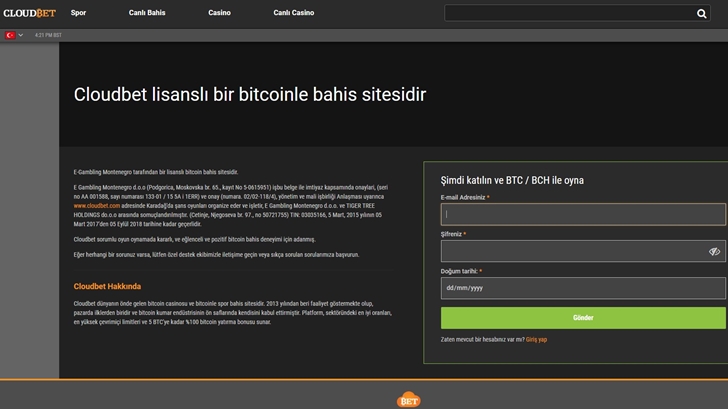 cloudbet bahis sitesi güvenilir mi