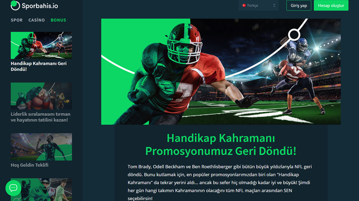 Sporbahis’te Handikap Kahramanı Bonusu Geri Döndü