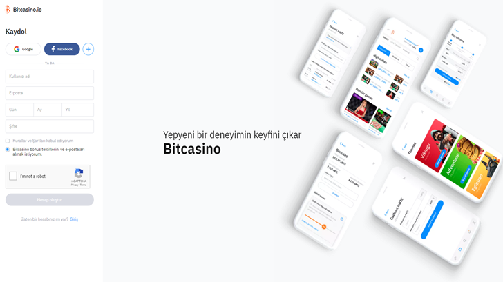 Bitcasino kayıt olma