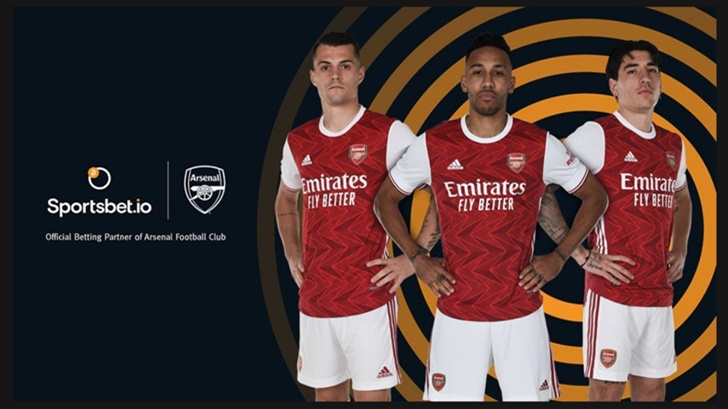 Sportsbet.io Arsenal’in Yeni Bahis Partneri Oldu