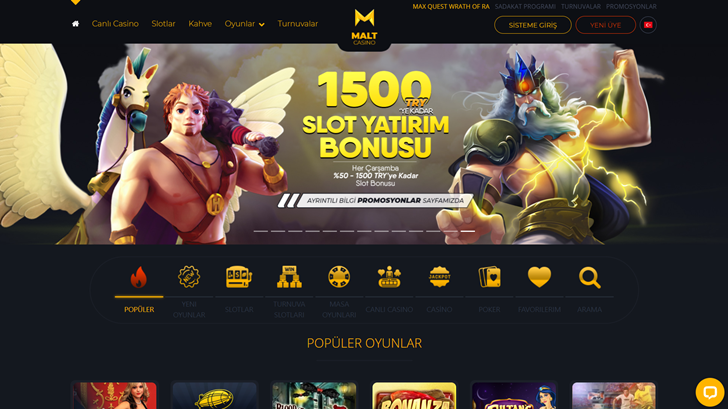 Maltcasino Bitcoin ile Casino Oynama